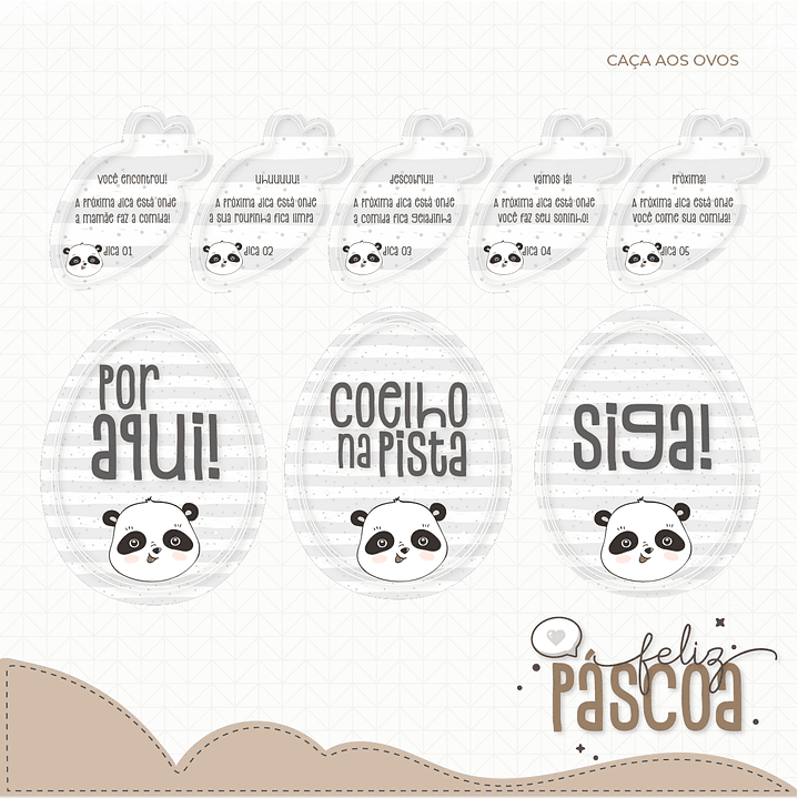 Combo Páscoa Criativa 60 Temas Caça aos Ovos Silhouette Studio 26