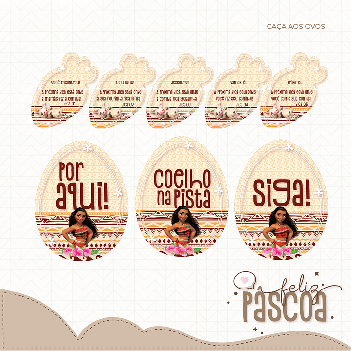 Combo Páscoa Criativa 60 Temas Caça aos Ovos Silhouette Studio 43
