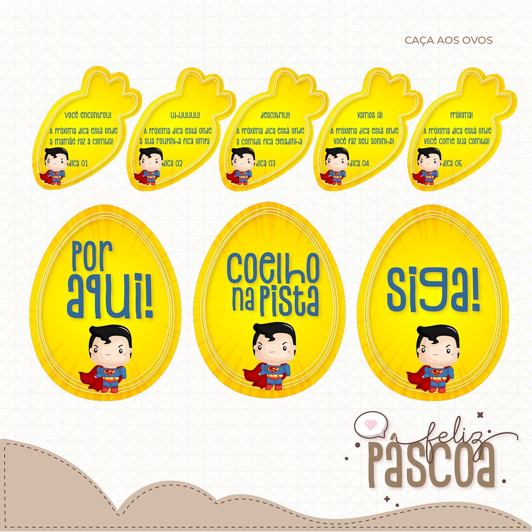 Combo Páscoa Criativa 60 Temas Caça aos Ovos Silhouette Studio 46