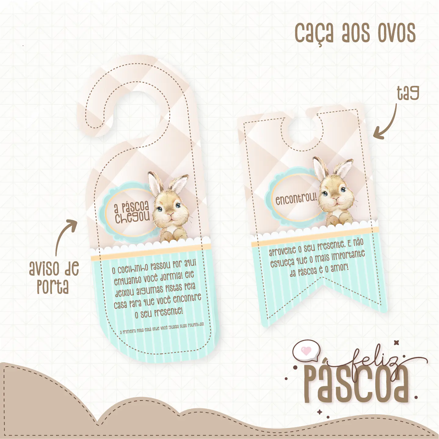 Combo Páscoa Criativa 60 Temas Caça aos Ovos Silhouette Studio 47