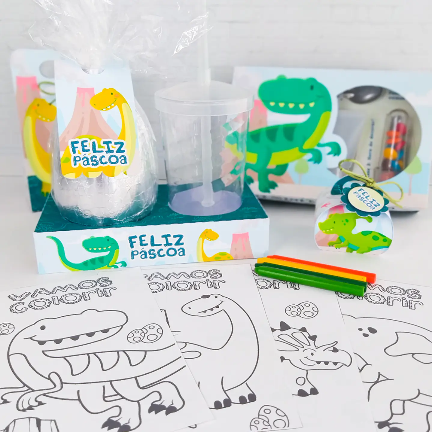 Combo Páscoa 24 Temas Mini confeiteiro, Ovo de Colher e Caça aos Ovos 5