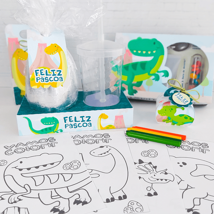 Combo Páscoa 24 Temas Mini confeiteiro, Ovo de Colher e Caça aos Ovos 4