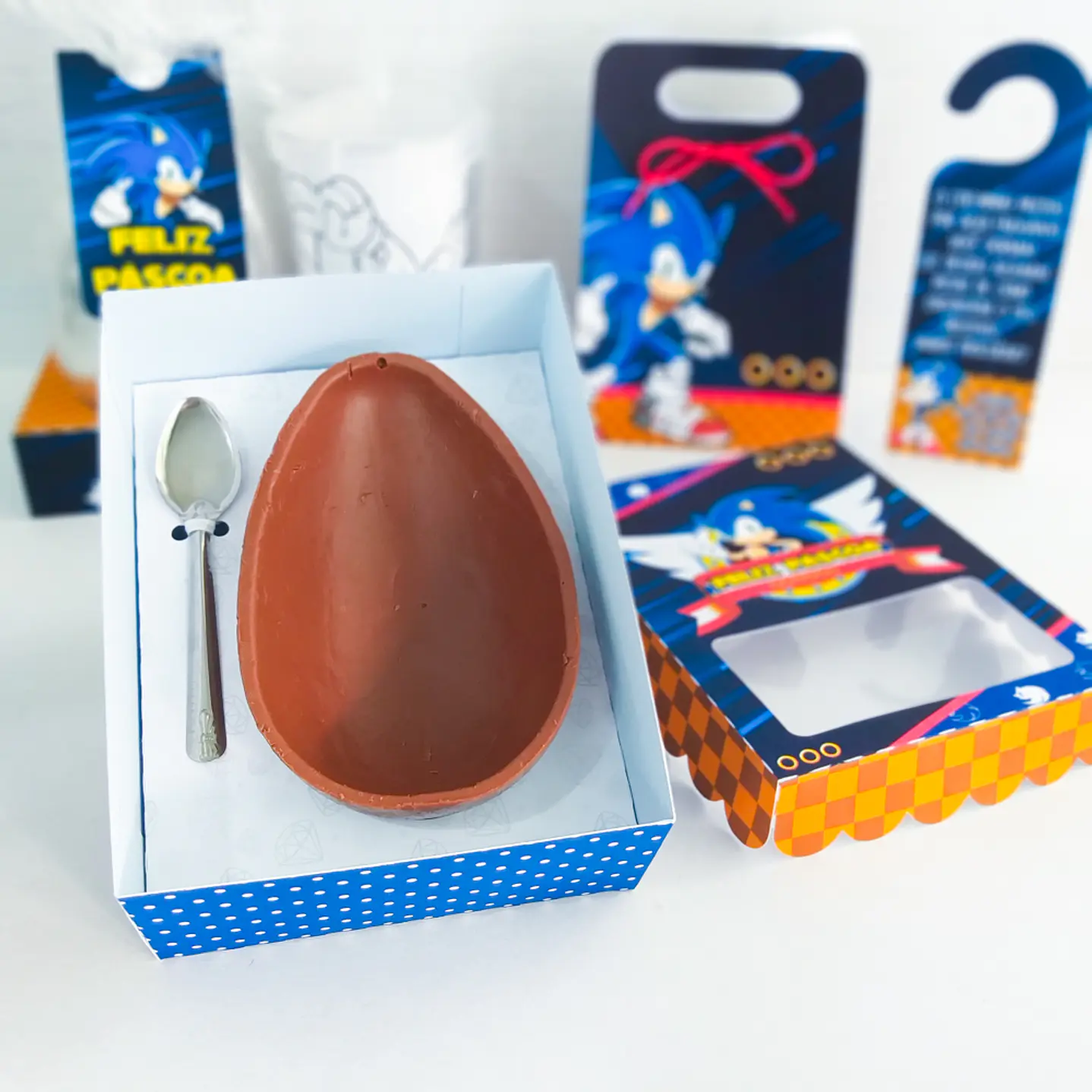 Combo Páscoa 24 Temas Mini confeiteiro, Ovo de Colher e Caça aos Ovos 20