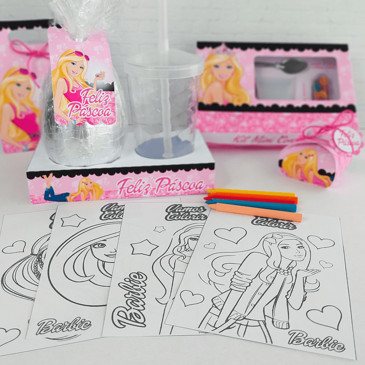 Combo Páscoa 24 Temas Mini confeiteiro, Ovo de Colher e Caça aos Ovos 24