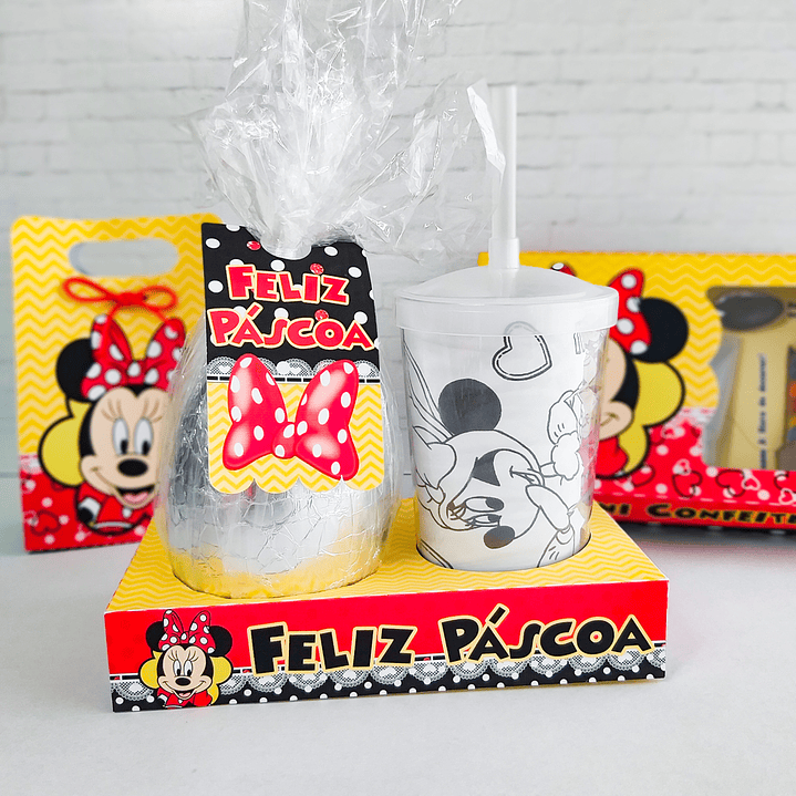 Combo Páscoa 24 Temas Mini confeiteiro, Ovo de Colher e Caça aos Ovos 25