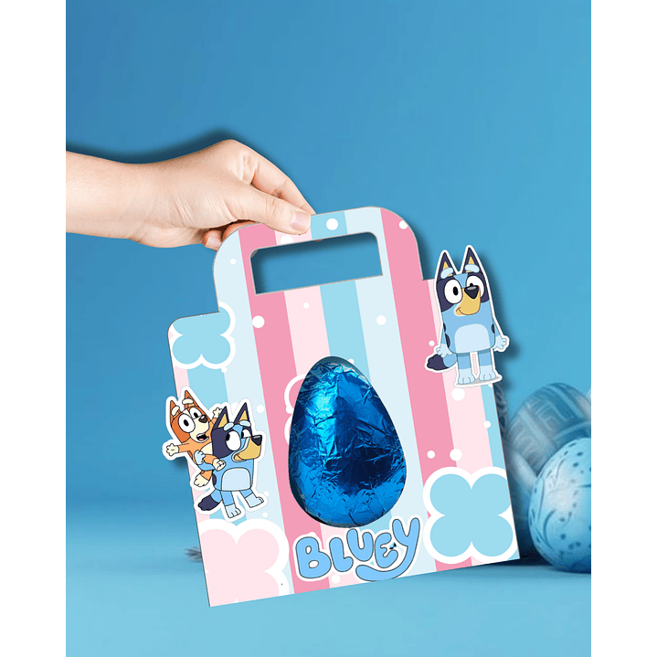 Combo 94 Moldes Sacolinha Porta Ovo Páscoa PNG, PDF e Canva 4