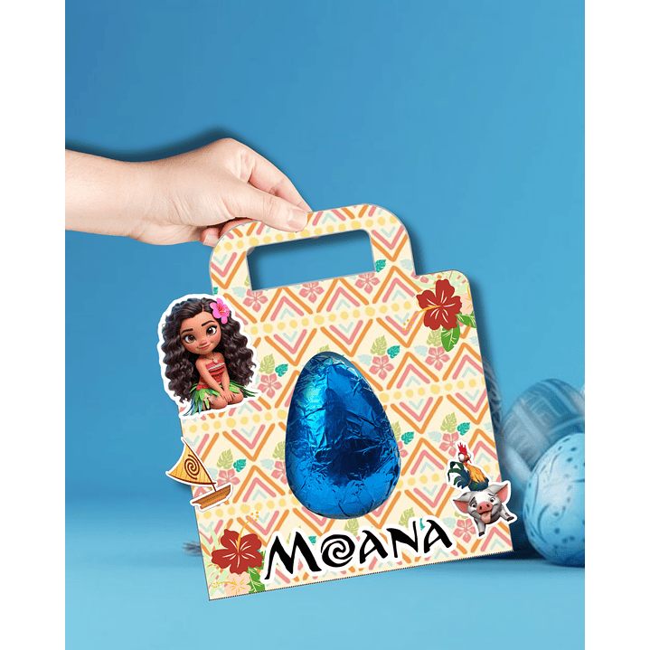 Combo 94 Moldes Sacolinha Porta Ovo Páscoa PNG, PDF e Canva 6