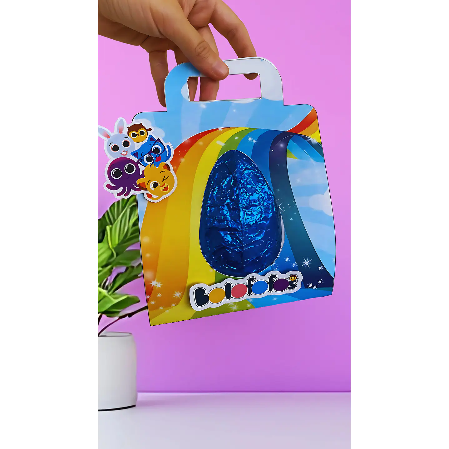 Combo 94 Moldes Sacolinha Porta Ovo Páscoa PNG, PDF e Canva 15