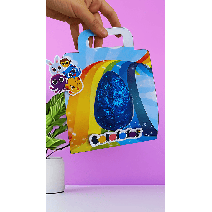 Combo 94 Moldes Sacolinha Porta Ovo Páscoa PNG, PDF e Canva 15