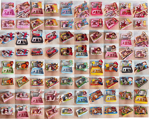 Kit Caixa Mini Confeiteiro Páscoa 20 Temas Arquivo Digital PDF, PNG e Studio 