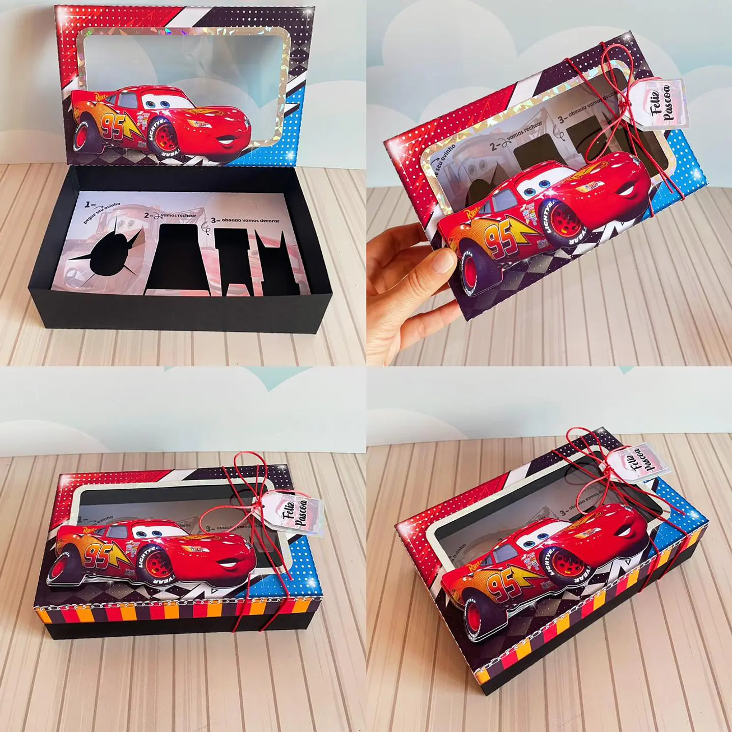 Kit Caixa Mini Confeiteiro Páscoa 20 Temas Arquivo Digital PDF, PNG e Studio  4