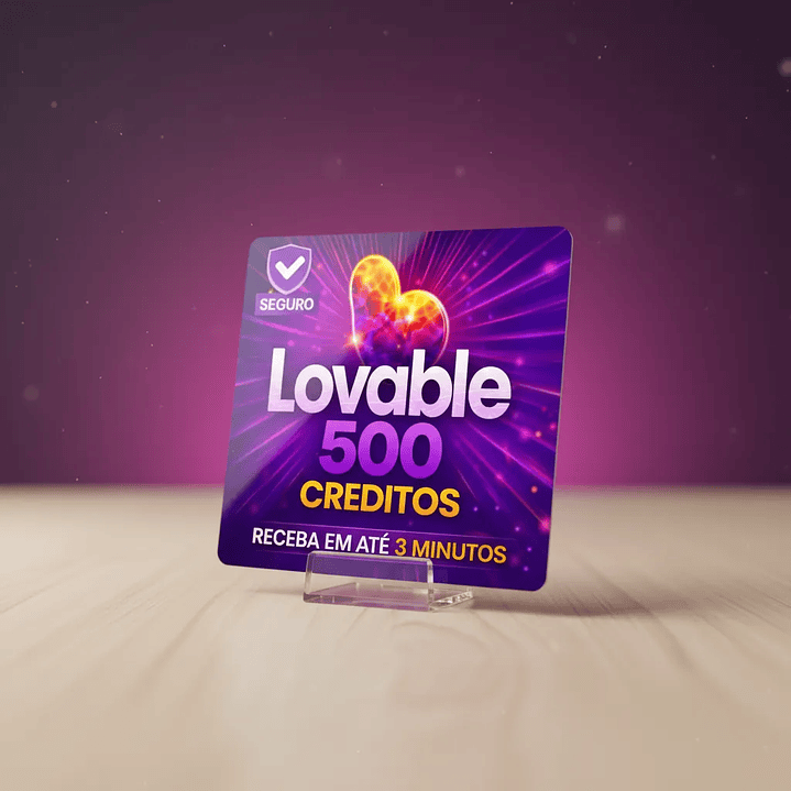 Lovable.dev IA 500 Créditos - (RECARGA NA SUA CONTA)  1