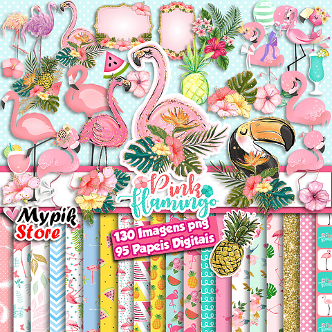 Kit digital de flamencos