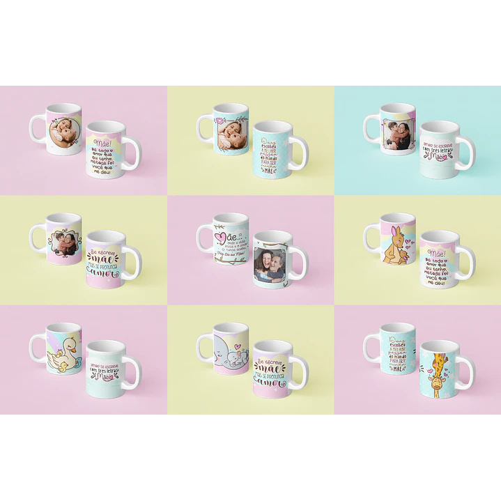 Mega Kit Digital Dia das Mães PNG PDF Silhouette +100GB Artes para Personalizados 5