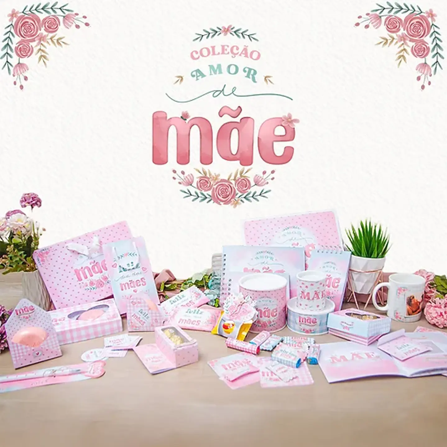 Mega Kit Digital Dia das Mães PNG PDF Silhouette +100GB Artes para Personalizados 15