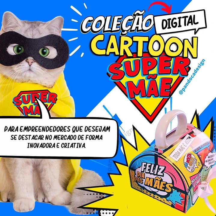 Mega Kit Digital Dia das Mães PNG PDF Silhouette +100GB Artes para Personalizados 17