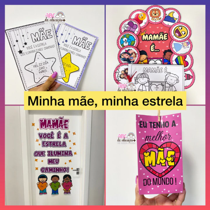Mega Kit Digital Dia das Mães PNG PDF Silhouette +100GB Artes para Personalizados 24