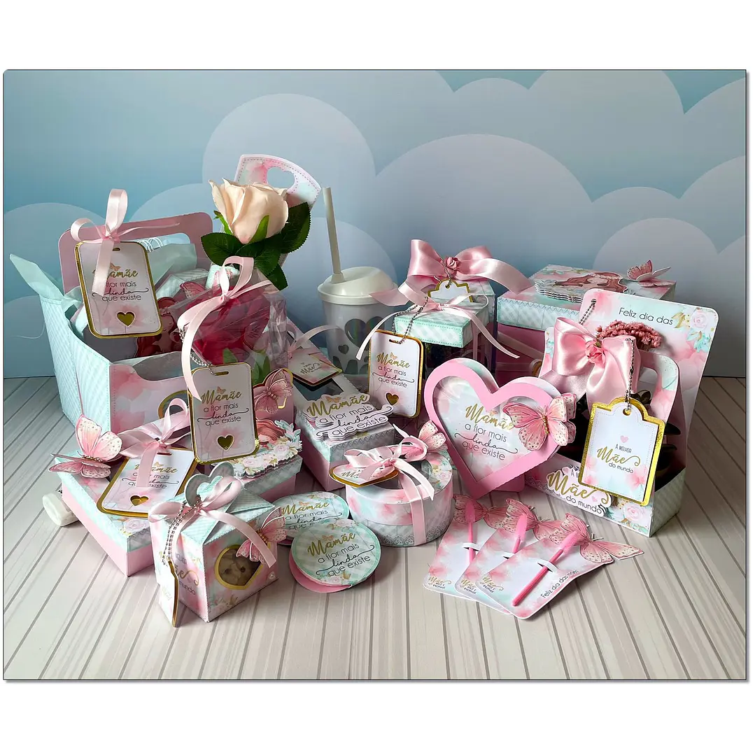 Mega Kit Digital Dia das Mães PNG PDF Silhouette +100GB Artes para Personalizados 35