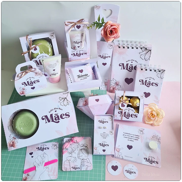 Mega Kit Digital Dia das Mães PNG PDF Silhouette +100GB Artes para Personalizados 39