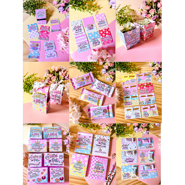 Mega Kit Digital Dia das Mães PNG PDF Silhouette +100GB Artes para Personalizados 2