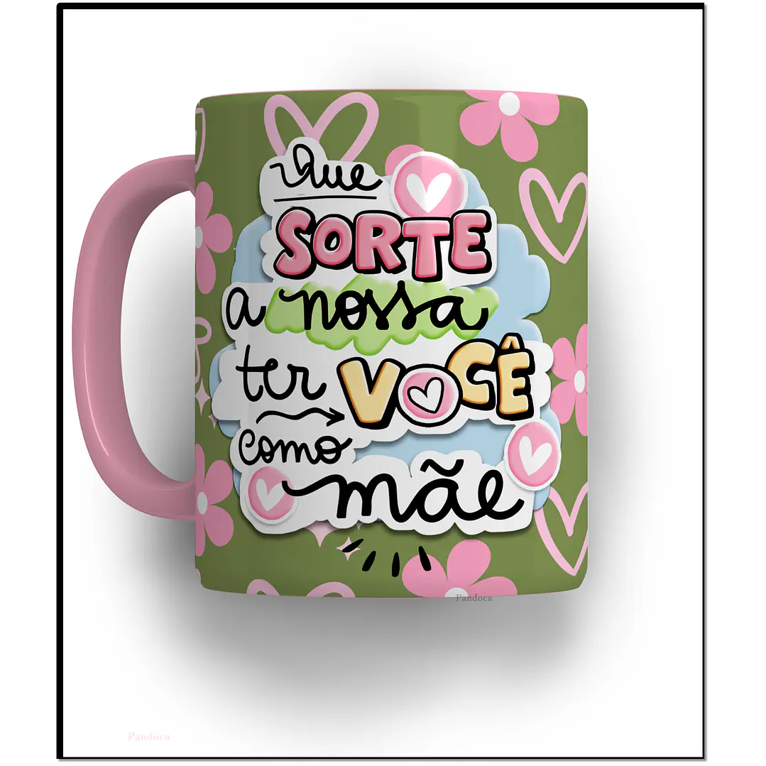Pack 46 Estampas Canecas Dia das Mães 17
