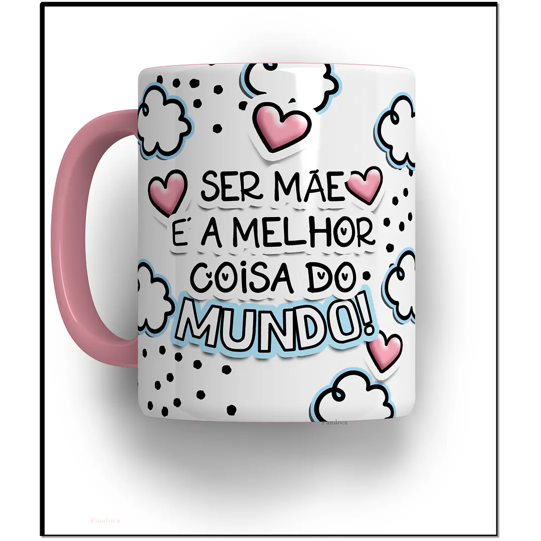 Pack 46 Estampas Canecas Dia das Mães 30