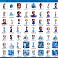Kit Digital Frozen Cute 3D PNG - Miniatura 2