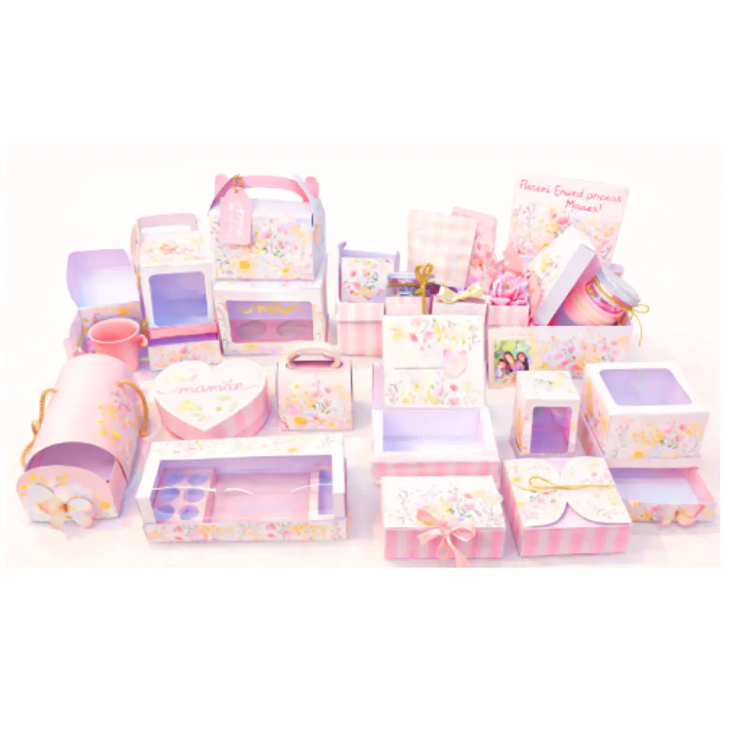 Kit Digital Caixas Dia das Mães PDF para Imprimir 1