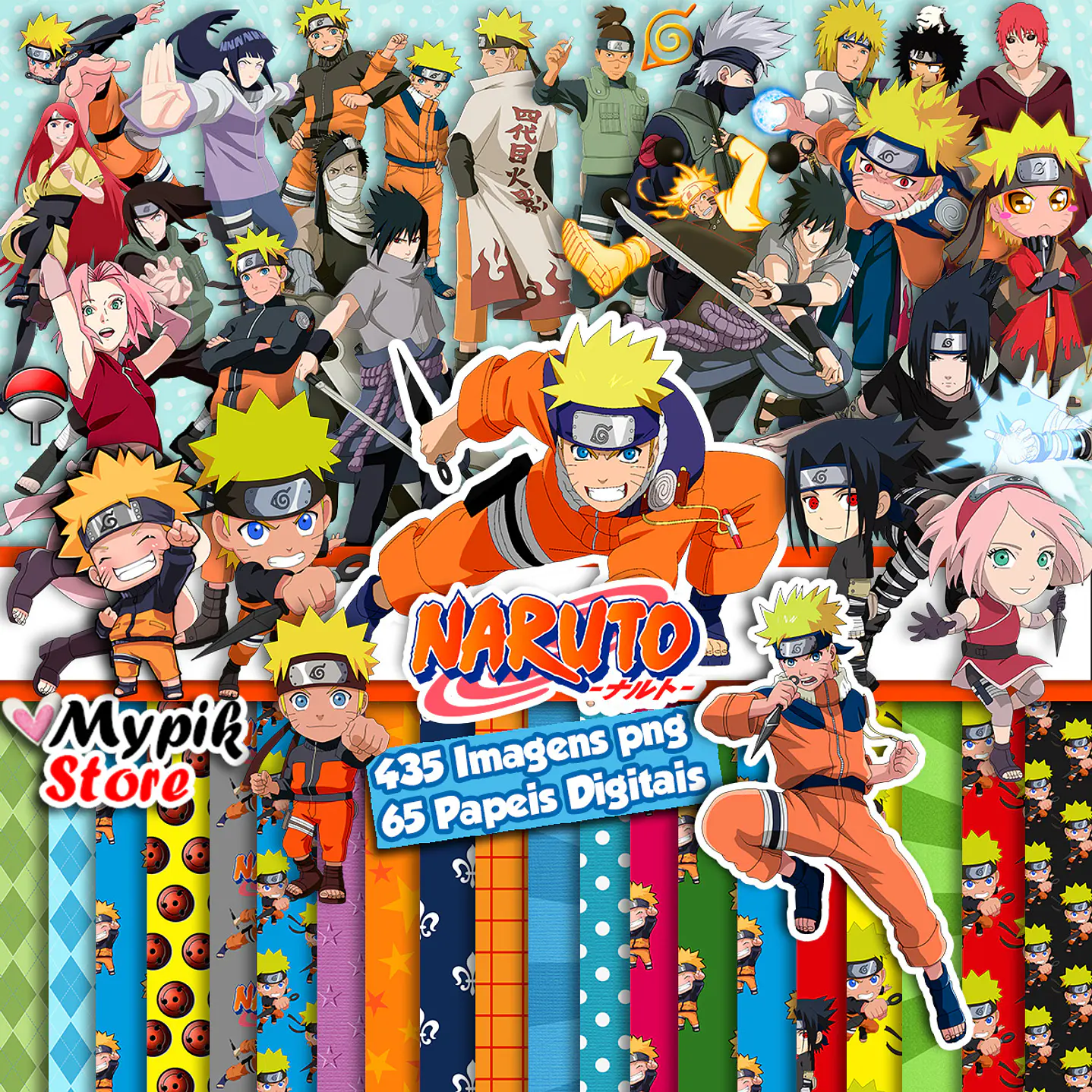 Super Kit Digital Naruto y Naruto Baby 1