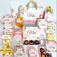 Kit Dia das Mães Floral Rosa Vintage Sacolas e Caixas para Imprimir - Miniatura 1