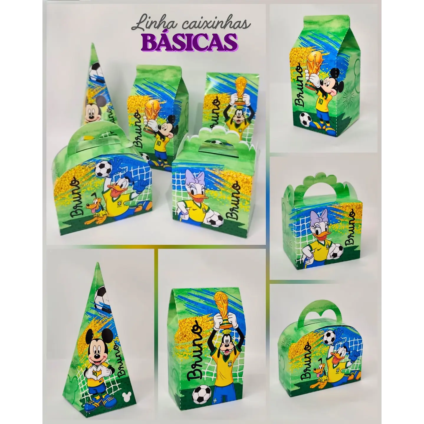 Arquivos de Corte Mickey Copa do Mundo Brasil Studio PDF 1