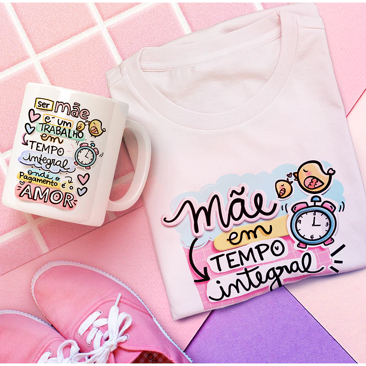 Coleção Dia das Mães Ilustrações para Personalizados e Papelaria 5