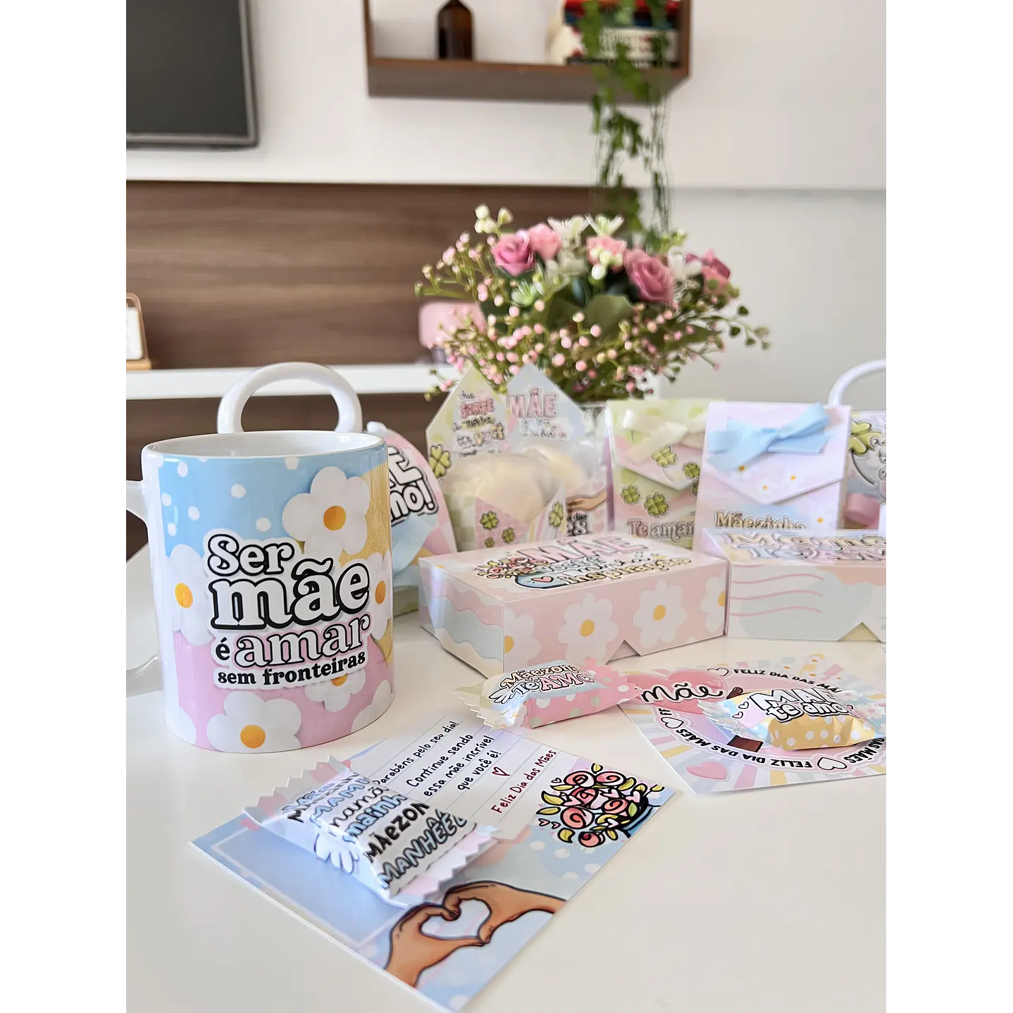 Coleção Dia das Mães Ilustrações para Personalizados e Papelaria 9