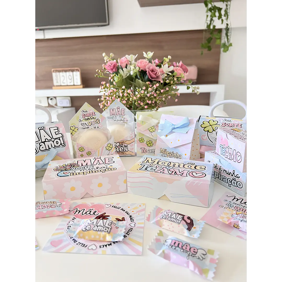 Coleção Dia das Mães Ilustrações para Personalizados e Papelaria 14