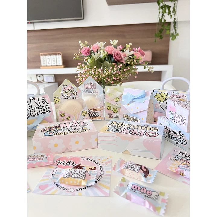 Coleção Dia das Mães Ilustrações para Personalizados e Papelaria 14