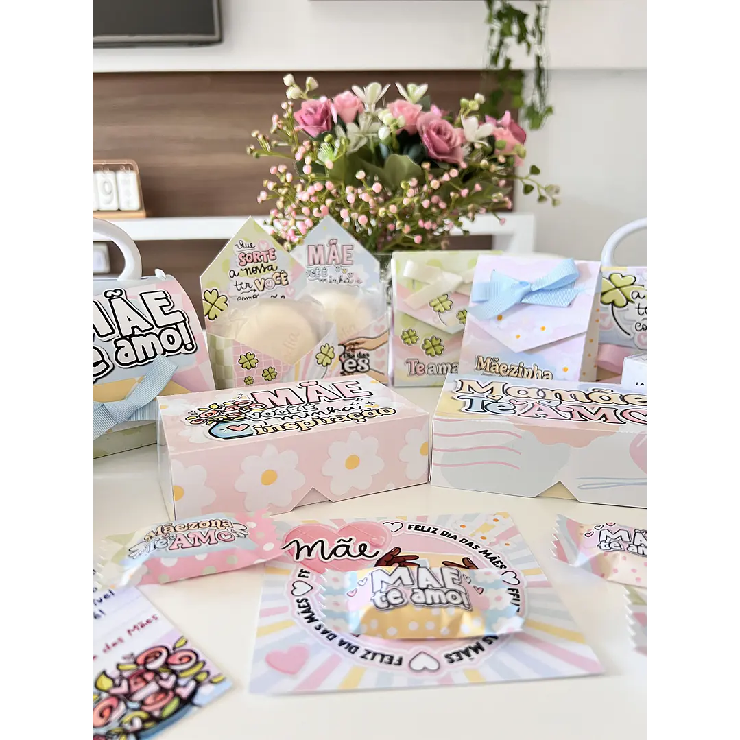 Coleção Dia das Mães Ilustrações para Personalizados e Papelaria 16