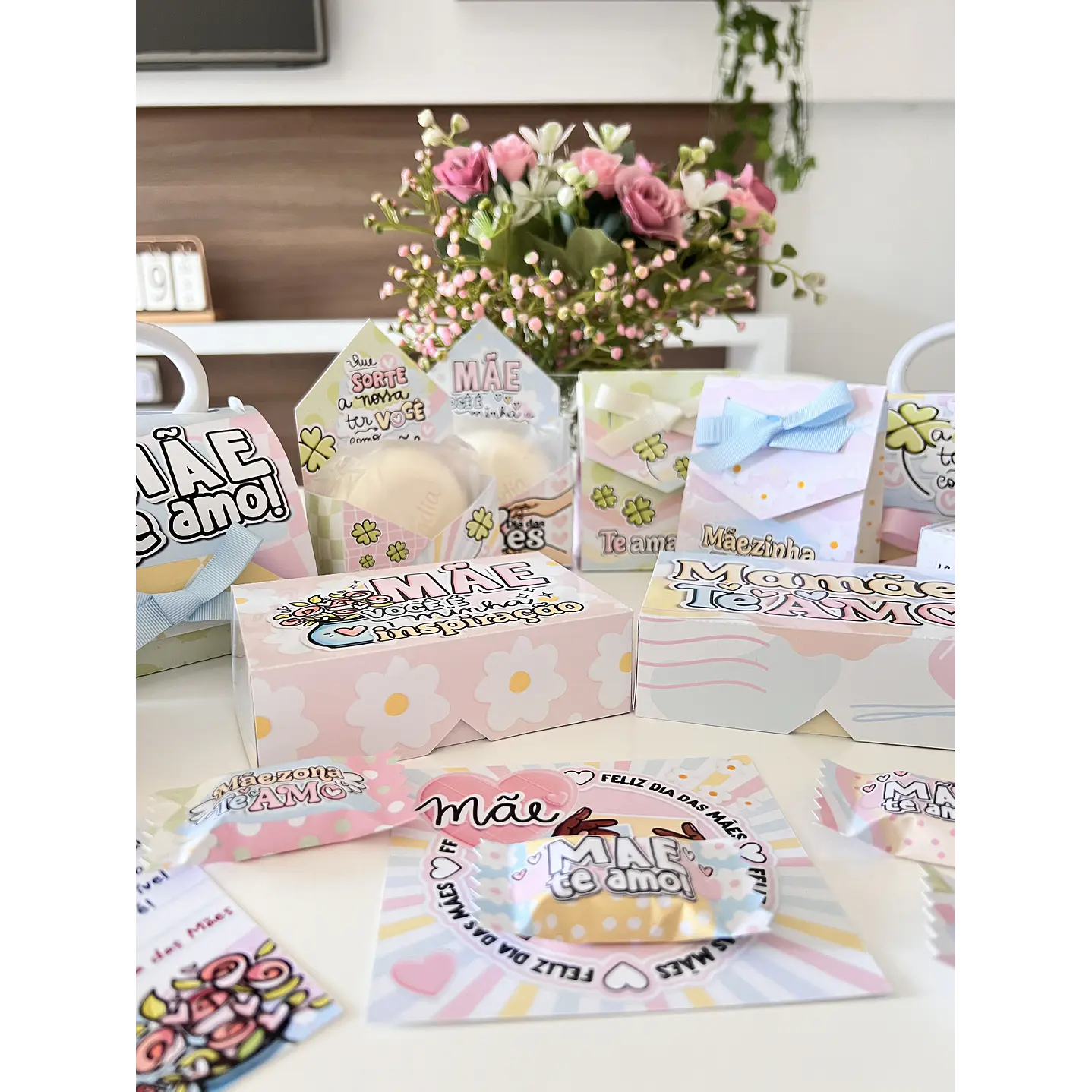 Coleção Dia das Mães Ilustrações para Personalizados e Papelaria 16