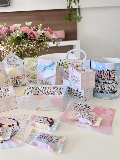 Coleção Dia das Mães Ilustrações para Personalizados e Papelaria