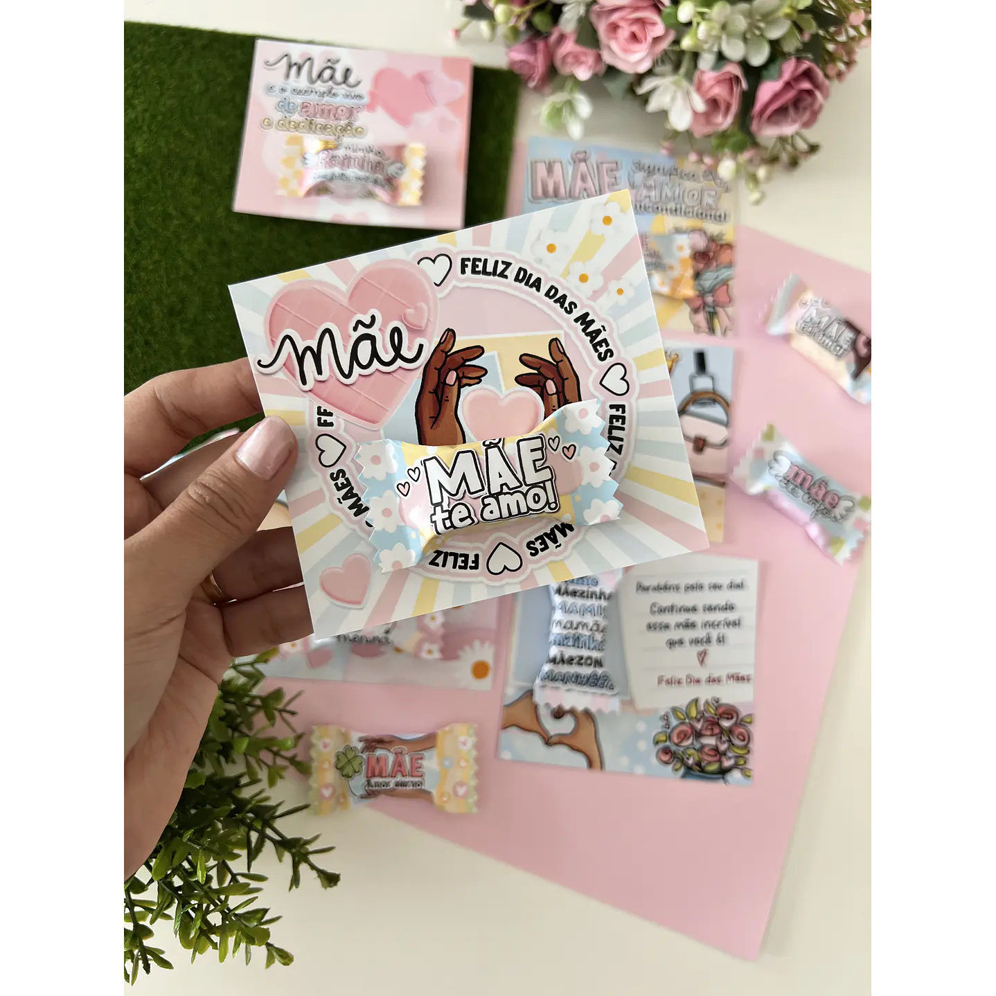Coleção Dia das Mães Ilustrações para Personalizados e Papelaria 20