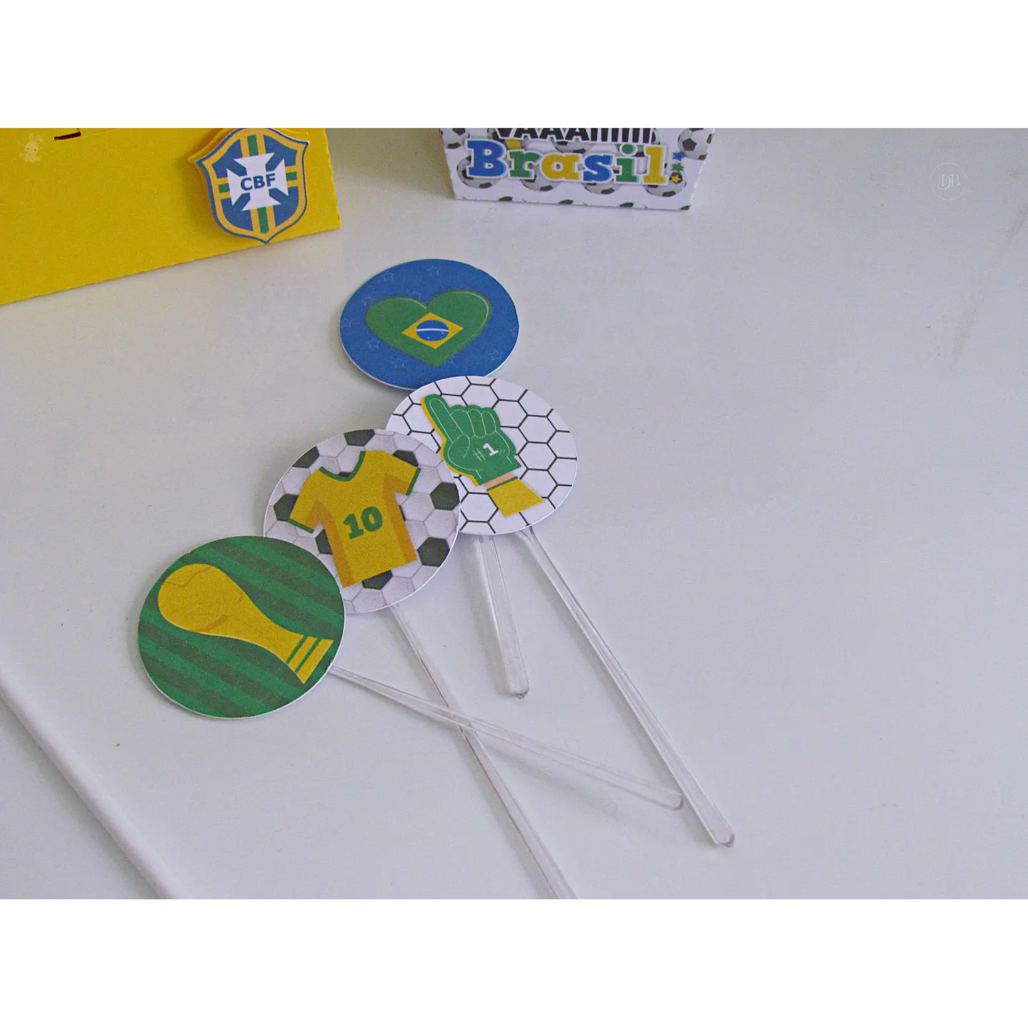 Kit Festa Copa do Mundo Brasil para Imprimir 3