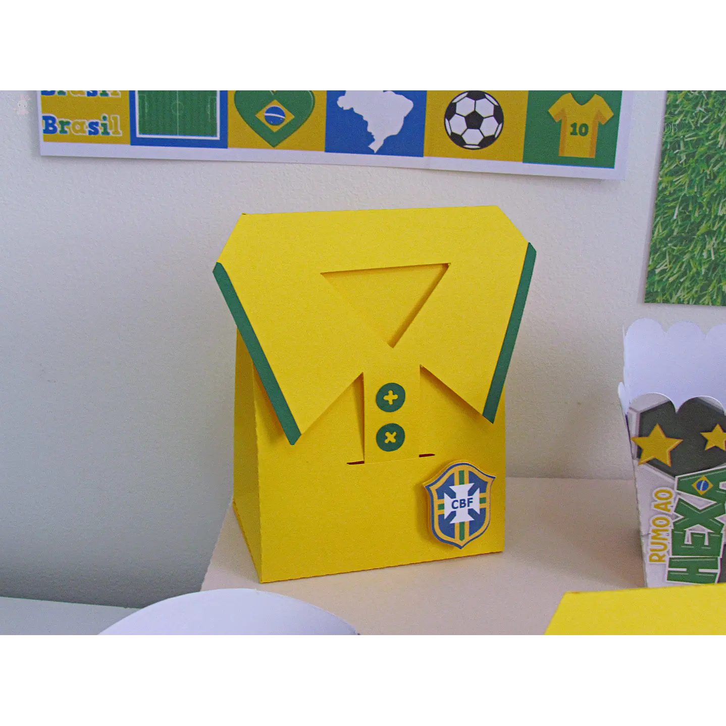 Kit Festa Copa do Mundo Brasil para Imprimir 7
