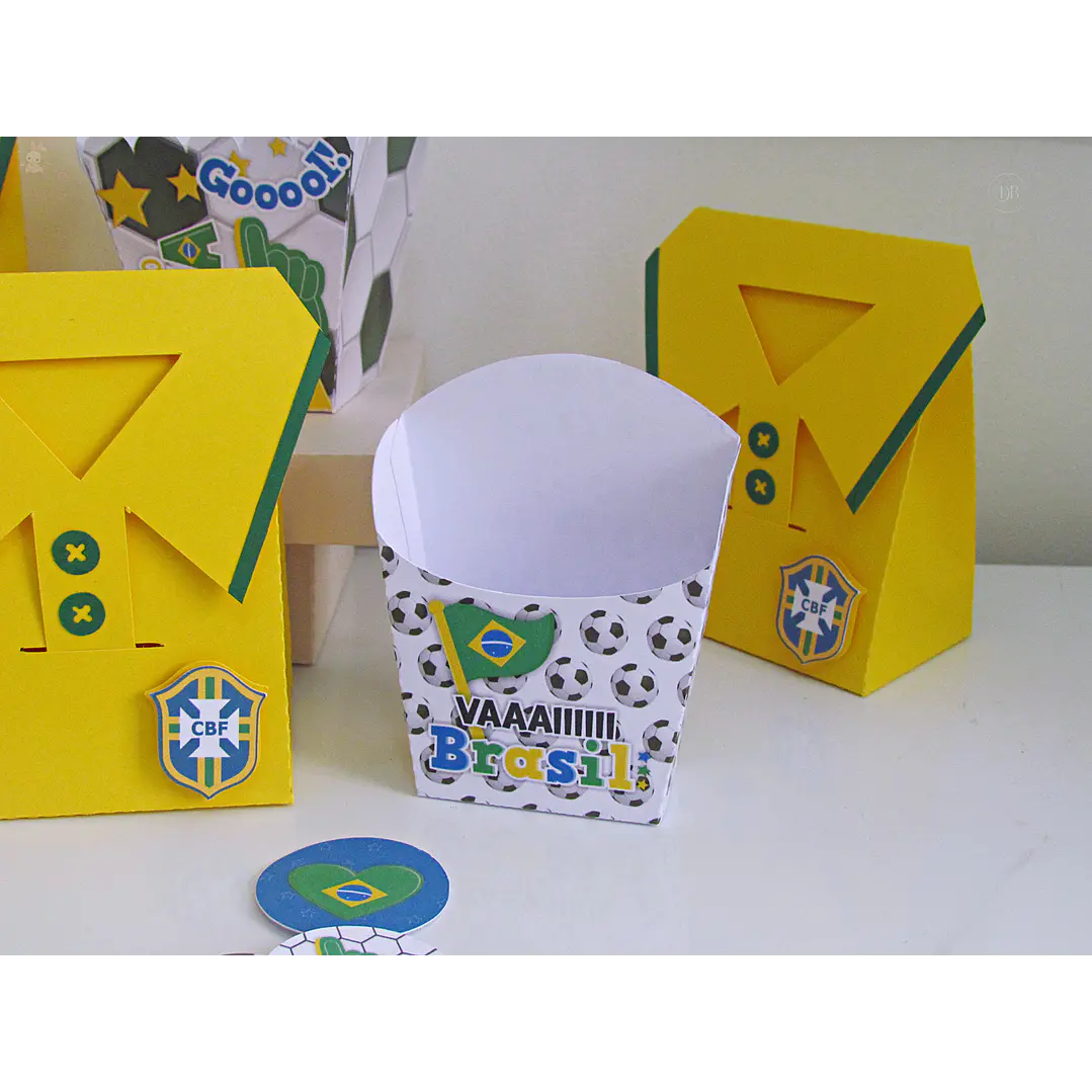 Kit Festa Copa do Mundo Brasil para Imprimir 11