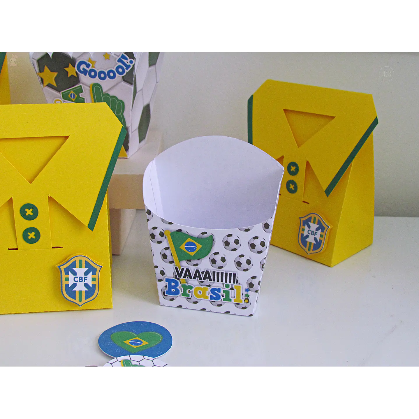Kit Festa Copa do Mundo Brasil para Imprimir 11