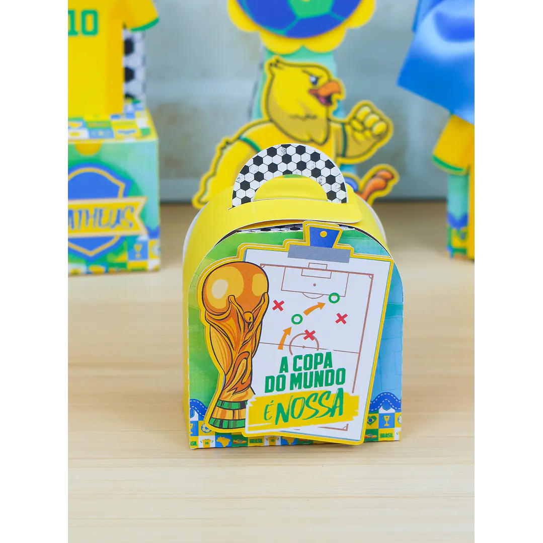 Arquivo de Corte Futebol Copa do Mundo Brasil PNG SVG Studio PDF  3