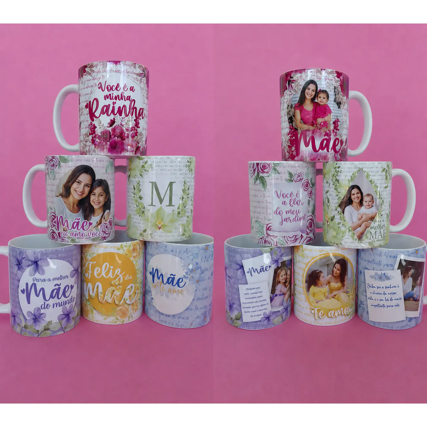 35 Artes PNG Caneca Dia das Mães 1