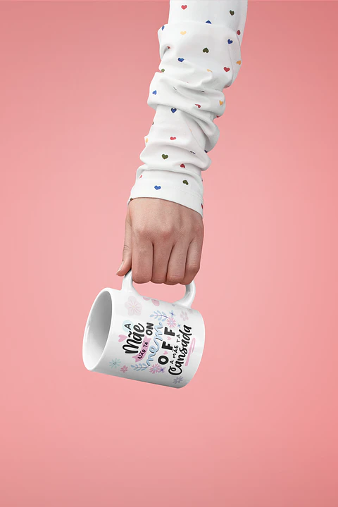 Arte para Caneca Dia das Mães PNG - A Mãe Não Tá On Nem Off