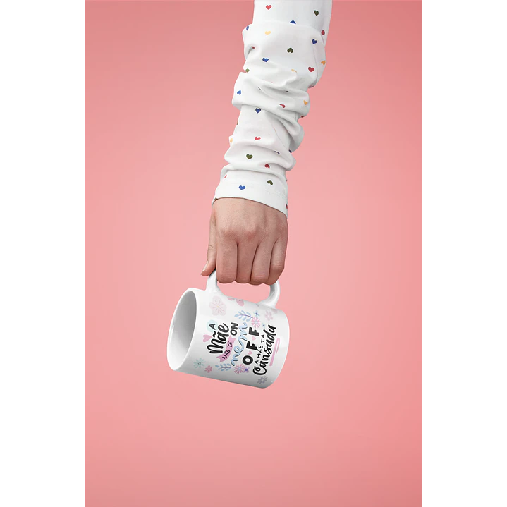 Arte para Caneca Dia das Mães PNG - A Mãe Não Tá On Nem Off 2