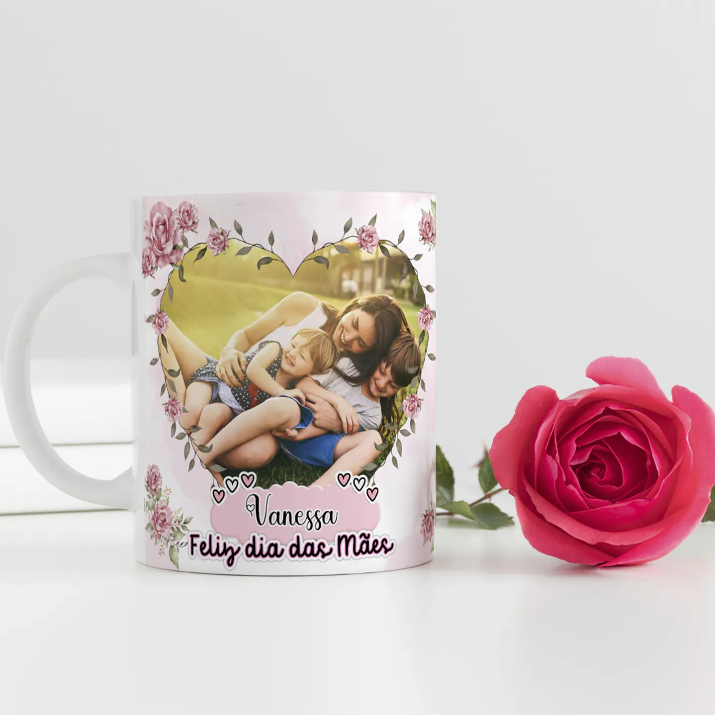 Artes para Canecas Dia das Mães Personalizadas - Alfabeto A a Z  4