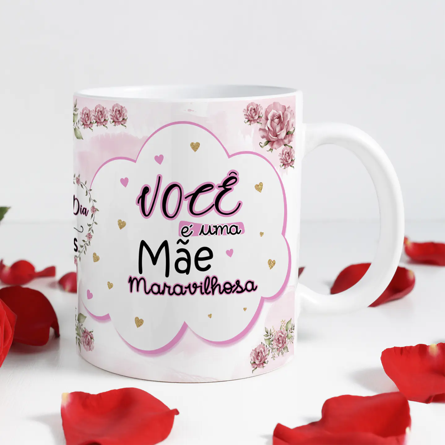 Artes para Canecas Dia das Mães Personalizadas - Alfabeto A a Z  11