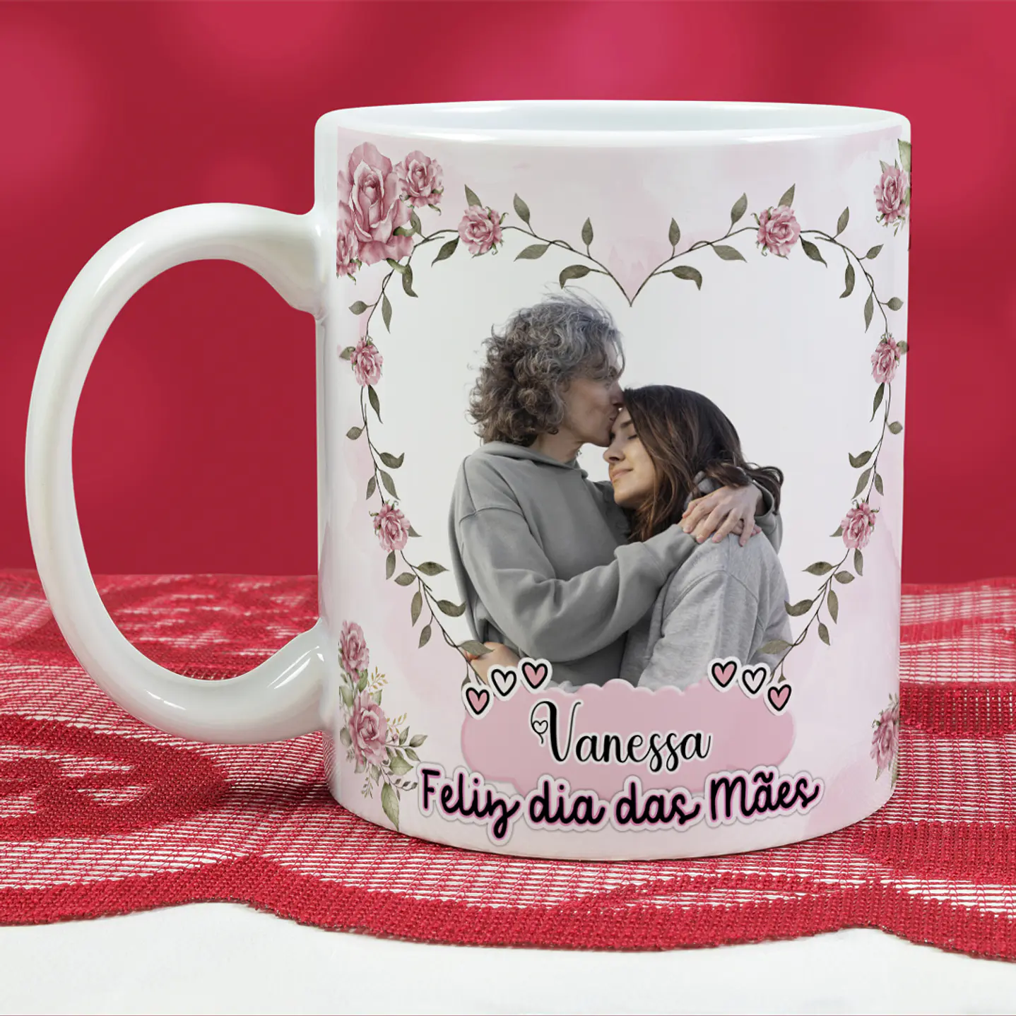 Artes para Canecas Dia das Mães Personalizadas - Alfabeto A a Z  15